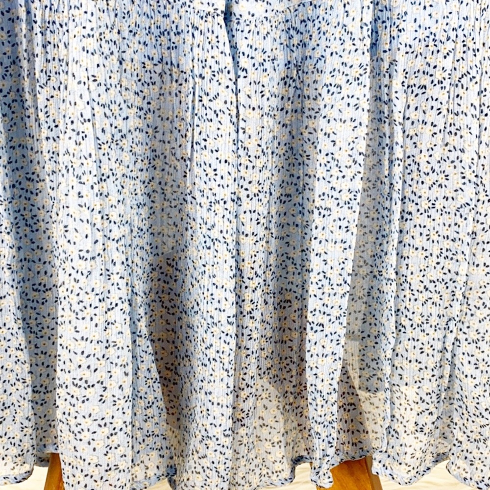 Ghost London Felicia Georgette Tiered Midi Skirt - Picture 6 of 14